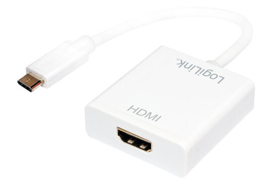 LogiLink USB-C 3.1 HDMI Adapter UA0236A 1080P Videotilbehør