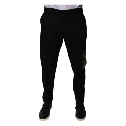 Dolce & Gabbana Herre Bukser Svart M Dolce & Gabbana Herre Bukser Svart M