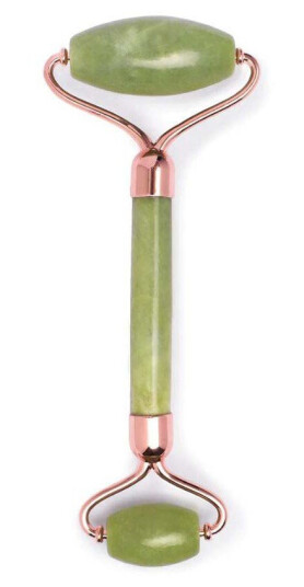 Earth Harbor Island Jade Rose Gold Gemstone Facial Roller 1 stk Ansiktsrull
