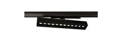Deko Light Alnitak Højvolt-skinnesystem-lampe LED indbygget 34 W EEK: E (A G) (RGB) Sort