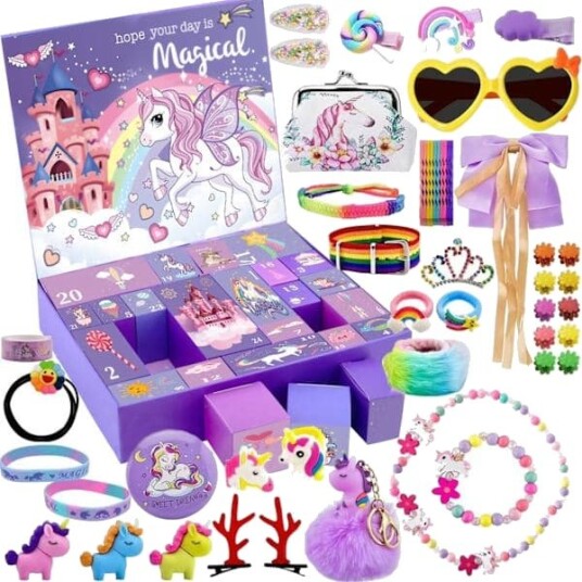 Unicorn Adventskalender for jenter   24 dagers nedtellingsgave til jul [JUN]
