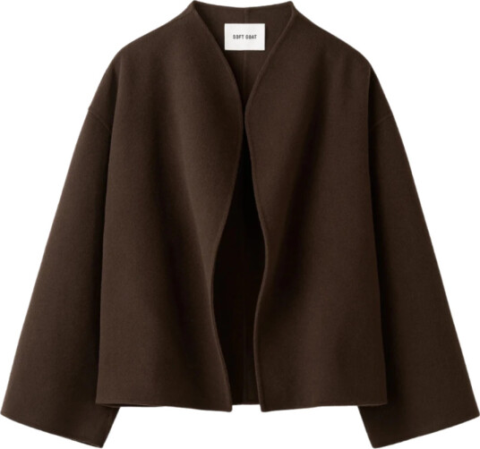 Soft Goat Dame Jakker Brun S, Soft Goat Dame Jakker Brun S,