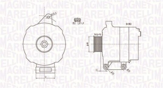 Dynamo MAGNETI MARELLI 063731780010