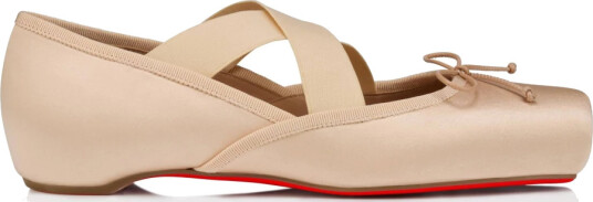 Christian Louboutin Dame Sko Beige 38 1/2 EU,