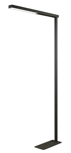 Arcchio LED-gulvlampe til kontor Tamilo svart