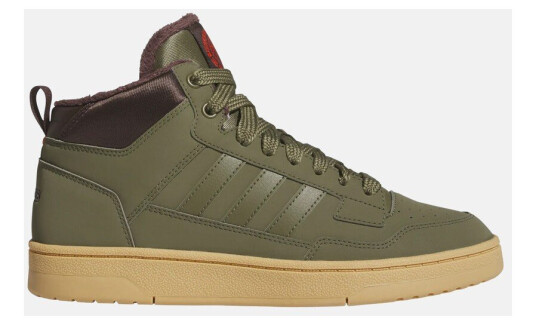 Adidas Rapid Court Mid Winterized Olistr/Shabrn/Gum3 42 2/3 Uk 8.5 Sneakers