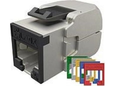 Solarix Solarix Samořezný Keystone Cat6a Stp Sxkj-10G-Stp-Ral-Sa Ral Fit Moduly Ground Lock Component Level A 4Ppoe