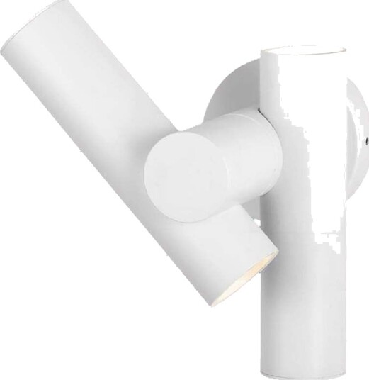 V Tac 6W 2 veis spot vegglampe 3000K hvit IP44 300° justerbar inkl. lyskilde Kulør : Varm V Tac 6W 2 veis spot vegglampe 3000K hvit IP44 300° justerbar inkl. lyskilde Kulør : Varm