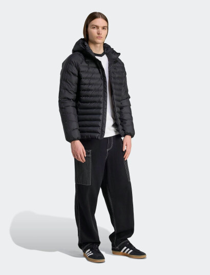 adidas Originals Pad Hooded Jkt - Black - M adidas Originals Pad Hooded Jkt - Black - M