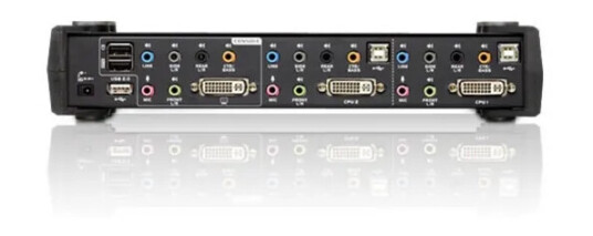 Aten Cubiq Cs1782a - Kvm / Lydsvitsj - 2 X Kvm/Lyd - 1 Lokalbruker - Stasjonær