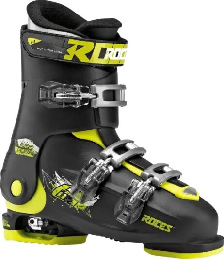 Roces Alpinstøvler Idea Free 6in1 Justerbare 22.5 25.5 Svart/Grønn