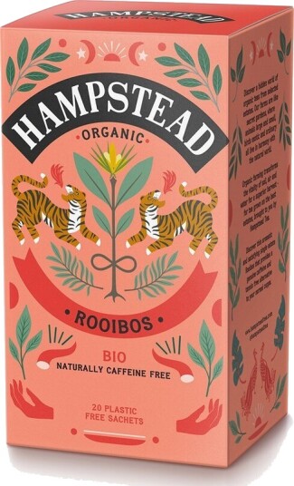 Hampstead Tea økologisk rooibos te 20 poser Hampstead Tea økologisk rooibos te 20 poser