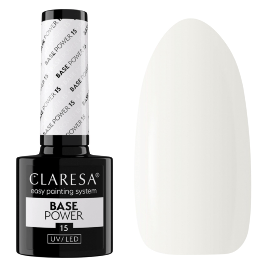 Claresa Power Base Hybrid Soak Off 15 Milky 5g Claresa Power Base Hybrid Soak Off 15 Milky 5g