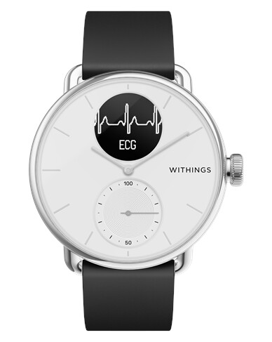 Withings ScanWatch - 38 mm - Hvit