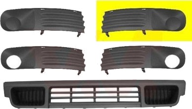 Ventilasjonsgitter VAN WEZEL 5896591