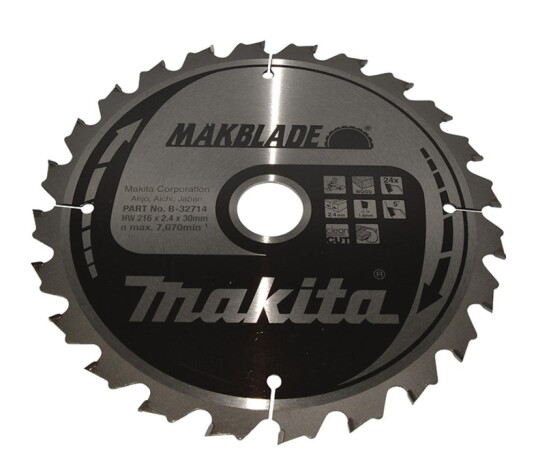 Makita Sirkelsagblad 216x30x24t B-32714