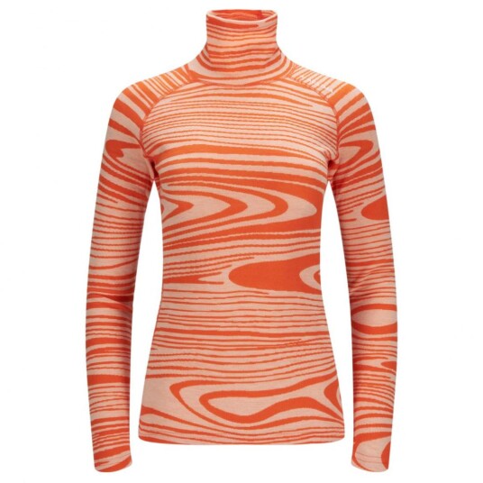 Aclima  Warmwool Roll Neck Dame, 423 Signature Motion, M