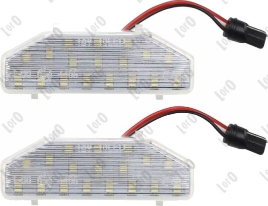 Nummerskiltlys ABAKUS L30-210-0002LED