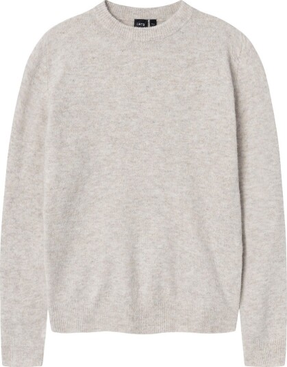 LMTD Nlmlodett Ls O Neck Knit Cream 158 164