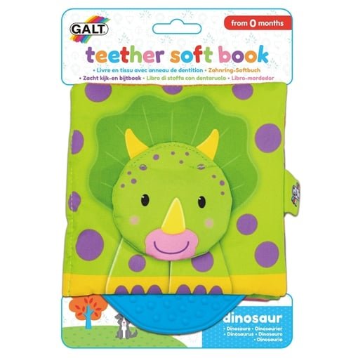Galt Teether Soft Book Dinosaur 31024672 Galt Teether Soft Book Dinosaur 31024672
