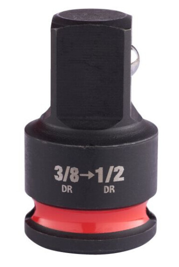 Milwaukee 3/8" til 1/2" Adapter for Kraftpipe med Høy Holdbarhet