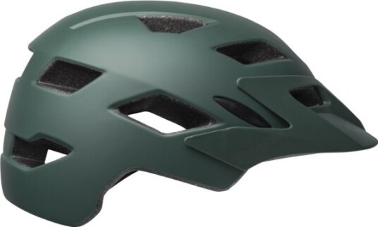 Bell Sidetrack Barnehjelm Matt Mørkegrønn Oransje, Universal (47–54 Cm) (Bel-71018)