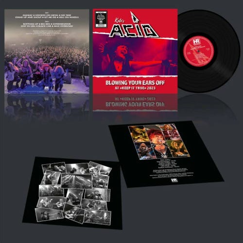 Acid Blowing Your Ears Off LP/Vinyl