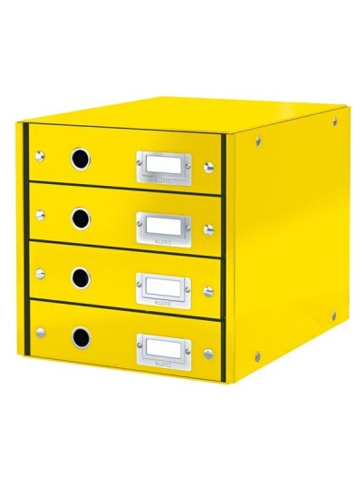 Leitz Skuffkabinett Click & Store WOW 4 skuffer