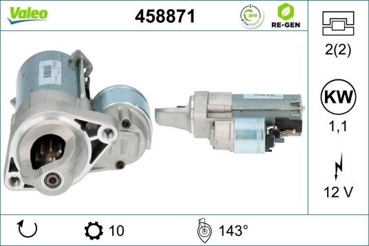 VALEO 458871 Starter