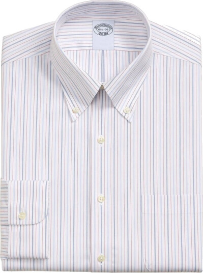 Brooks Brothers Herre Skjorter Hvit 4XL,