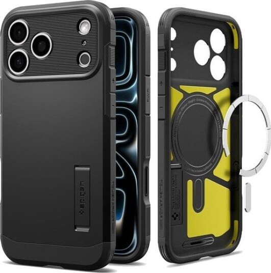 Spigen Tough Armor T MagSafe - black - iPhone 18 Pro/17 Pro