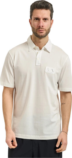 Armani Exchange Herre Topper Hvit L, Armani Exchange Herre Topper Hvit L,