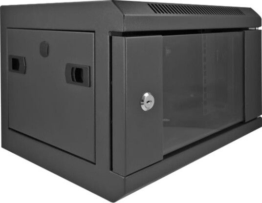 Delock Skap Veggmonterbar Svart 4U 10" Delock Skap Veggmonterbar Svart 4U 10"