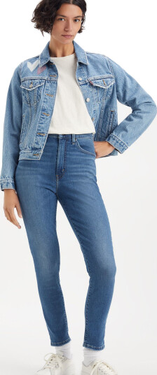 Levi"s® Retro High Skinny Run The Worl - Blue - 25 x 30 Levi"s® Retro High Skinny Run The Worl - Blue - 25 x 30