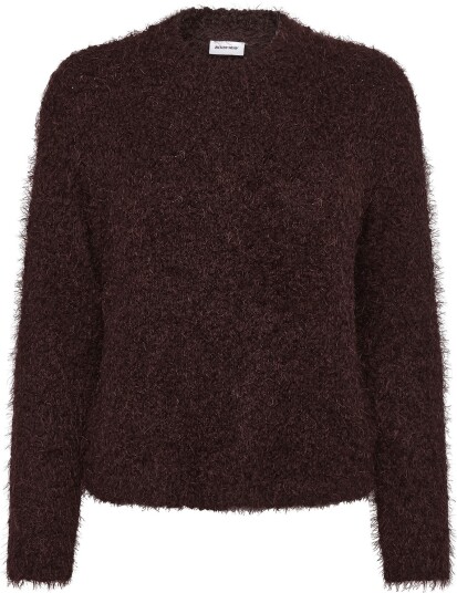 NOISY MAY Nmsassy L/S O Neck Knit Noos CHOCOLATE PLUM M NOISY MAY Nmsassy L/S O Neck Knit Noos CHOCOLATE PLUM M