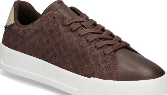 Tommy Hilfiger Th Court Lth Mix Monogram COCOA 42