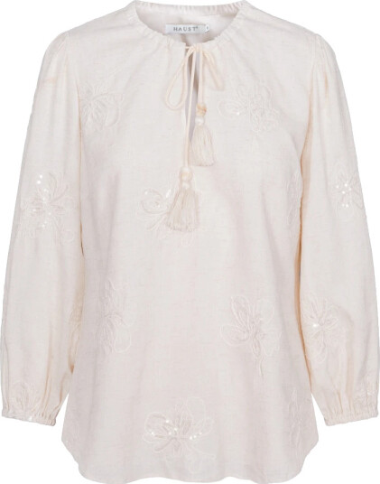 Haust Collection Dame Bluser & Skjorter Beige M,