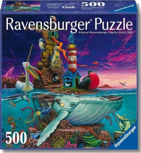 Ravensburger Puslespill 500 Brikker Archipelago