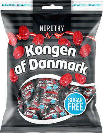 Nordthy Kongen af Danmark Sockerfri 125g