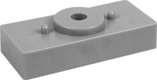 Faluplast 24521 Avstandskloss for rørklips, 50 mm Grå, Installasjon