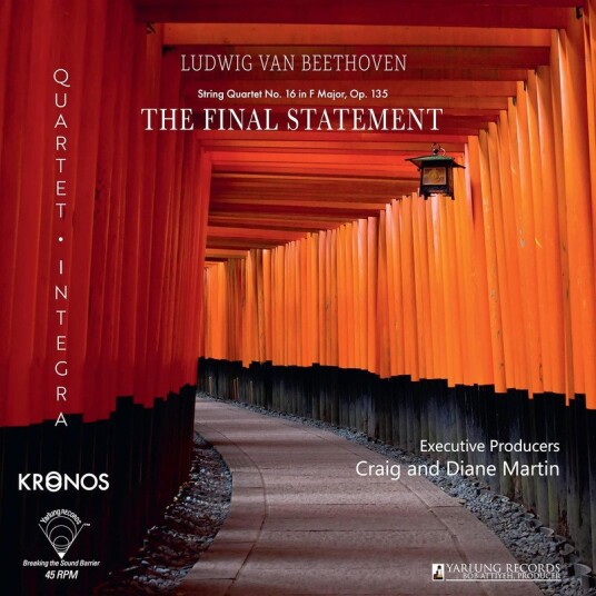 Quartet Integra Beethoven The Final Statement String Quartet No 16 Vinyl