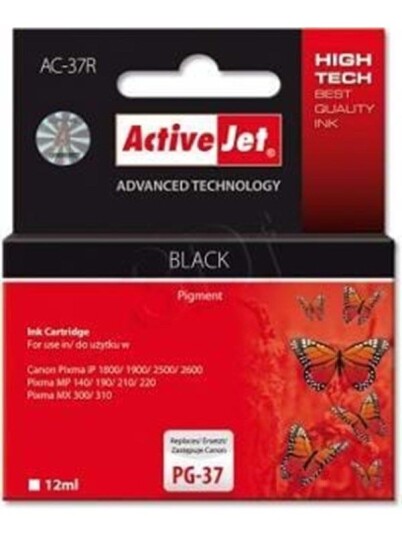 ActiveJet AC-37 premium version - Blekkpatron Svart