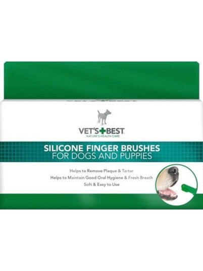 Vets Best Finger Brush 5 Pcs.