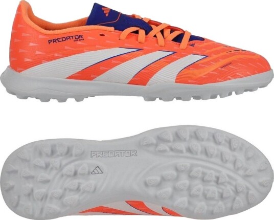 adidas Predator League TF Coral Blaze Oransje/Fottøy Hvit/Oransje Barn Turf (TF) størrelse 38 adidas Predator League TF Coral Blaze Oransje/Fottøy Hvit/Oransje Barn Turf (TF) størrelse 38