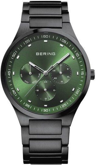 Bering Herreklokke 11740 728 Classic Grønn/Stål Ø40 mm
