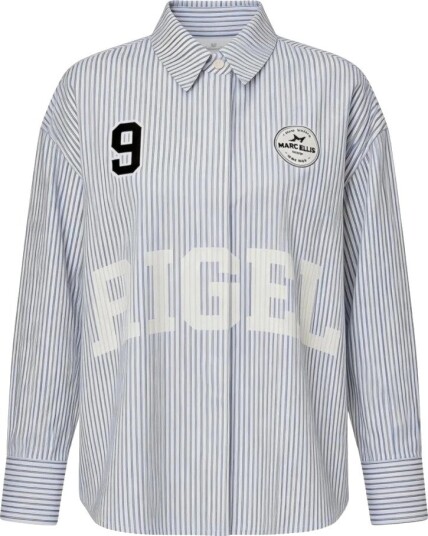 Marc Ellis Dame Bluser & Skjorter Blå 2XL,