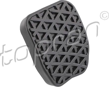 Pedalbelegg, clutchpedal TOPRAN 503 943