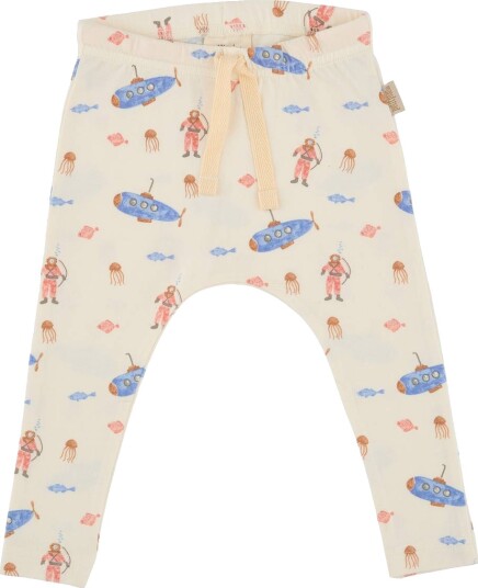 Petit Piao Pants Printed Subwater (56 / 1 2 mnd)