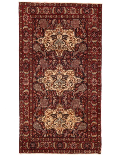 Håndknyttet. Opphav: Persia / Iran Beluch Fine Teppe 100x190