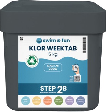 Klor WeekTab 200 g 5 kg